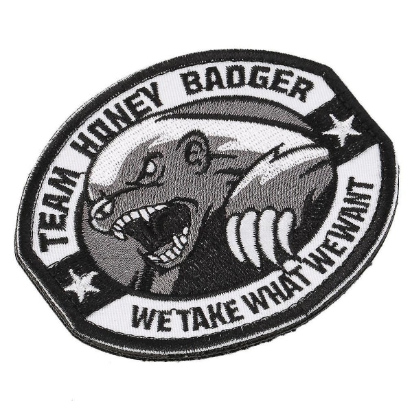 Team Honey Badger Military Tactical Army Moral Patch