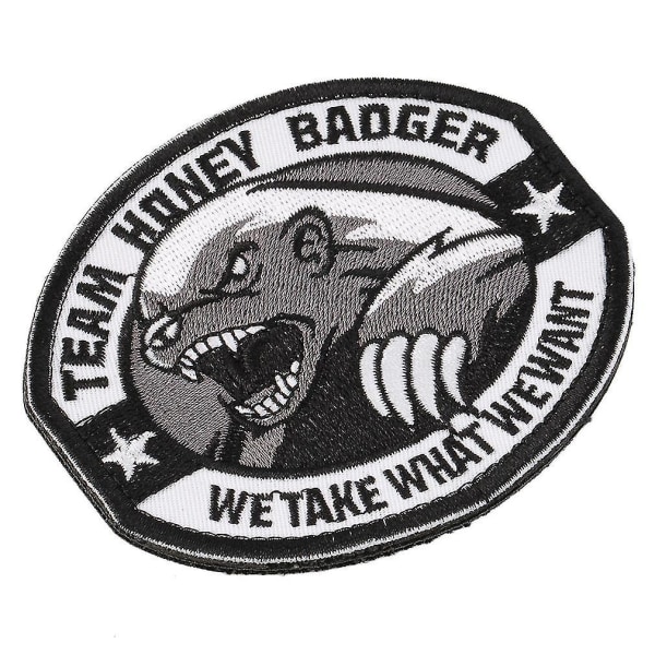 Team Honey Badger Military Tactical Army Morale Patch