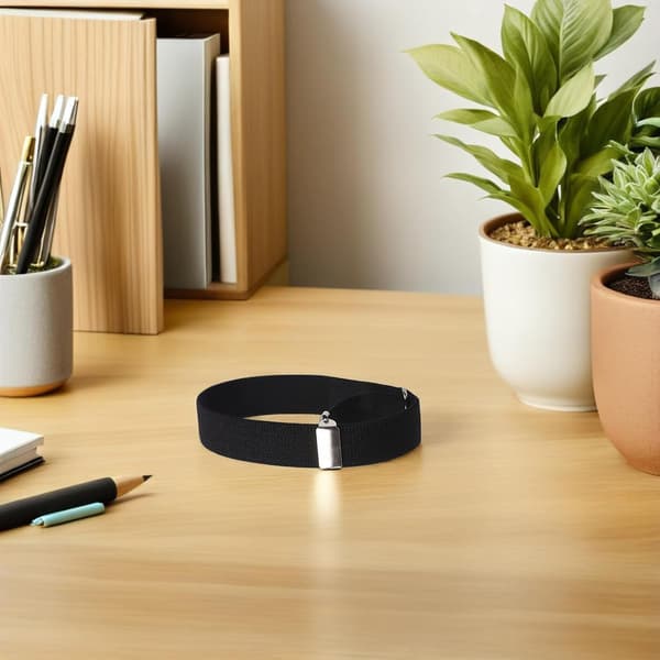 5 par elastiska armbindlar ärmhållare unisex justerbara armbindlar