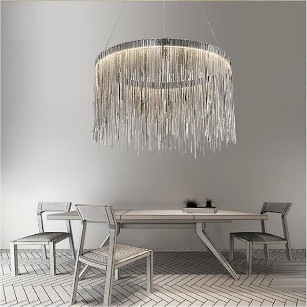 1-lys 50 cm LED Pendellampe Design Chandelier Guld