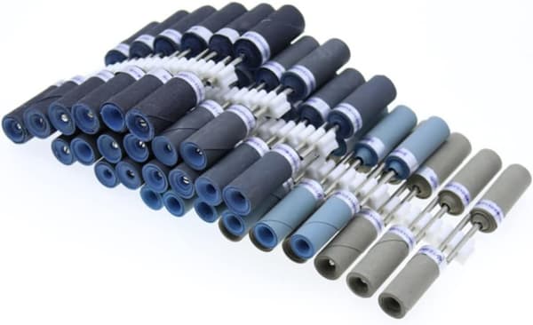 10 stk Sandpapir Slipepinne 2,35 mm 800 Korning Solid Poleringssandpapir Buffingpinne