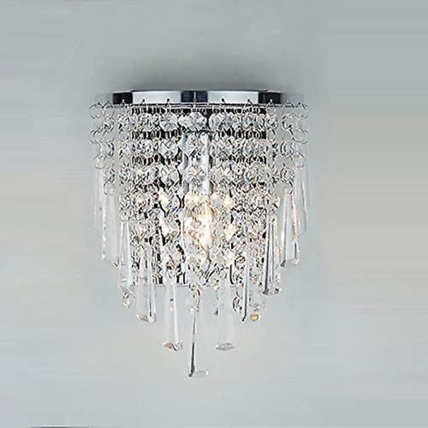 Moderne Krystall Vegglampe Krom Sconce Vegglampe For Stue Bad Hjem  Innendørs Belysning Deco 7c61 | Fyndiq