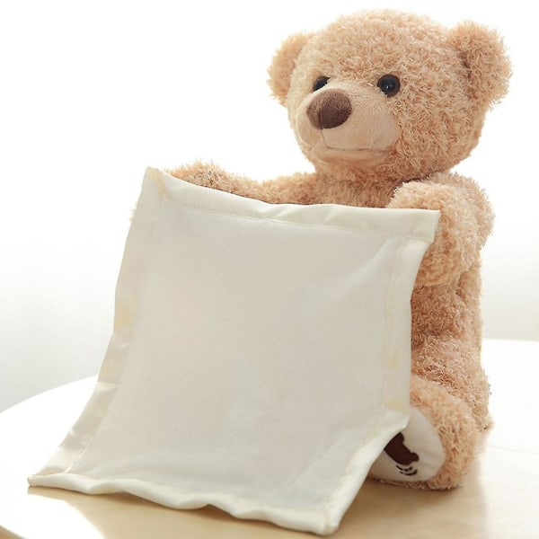 Baby Gund Peek A Boo-bjørn med teppe Interaktivt leketøy kosedyr, 100 % nytt