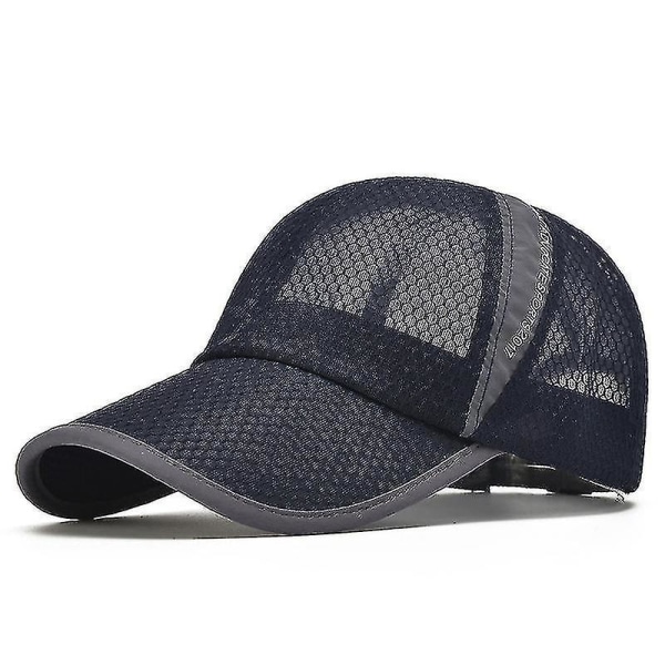 Unisex åndbar mesh baseballkasket Quick Dry Running Hat