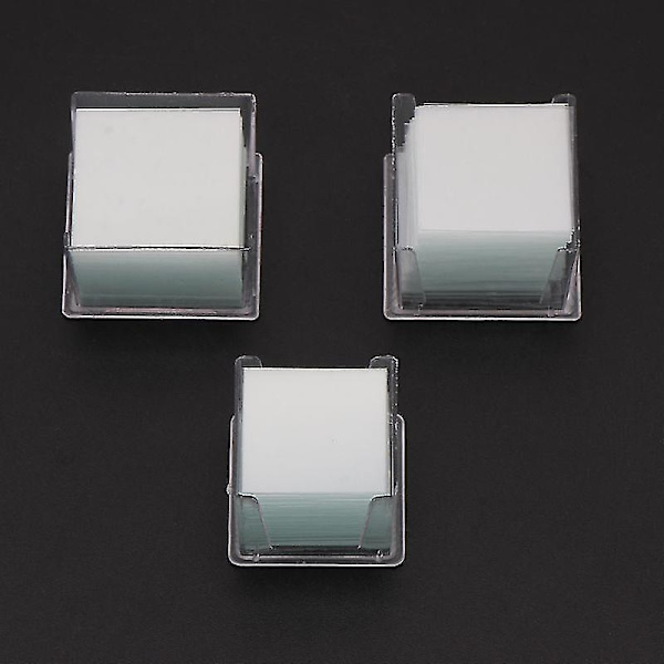 100 stk. Transparente 20x20mm Kvadratiske Glasplader Dækglas