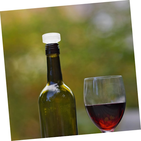 10 stk. T-formede genanvendelige vinpropper af glas til vinflasker