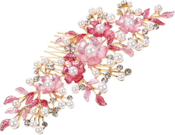 Jenter Hårkam Brudeblomst Hodeplagg Bryllupshodeplagg Rhinestones