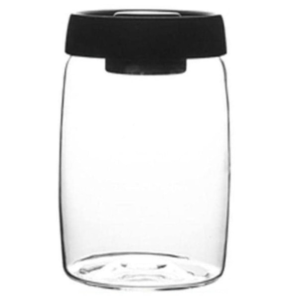 Kaffebönor Förvaringsbehållare Glas Vakuumburk Förseglad nordiskt kök Förvaring Snack Te Mjölkpulver
