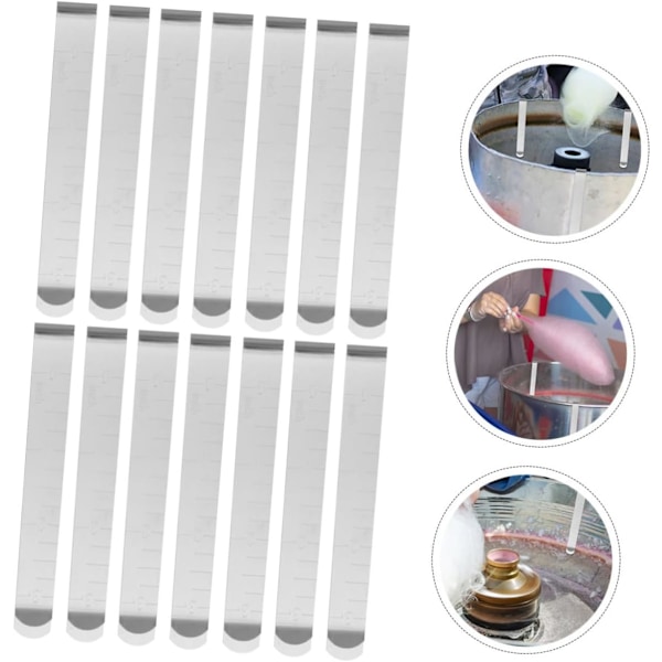 20 stk. Maskintilbehør Stabiliseringsklips i rustfritt stål for Marshmallow-maskiner