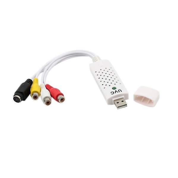 Usb2.0 Video TV-tuner DVD Lyd Capture Card Adapter Win7/8