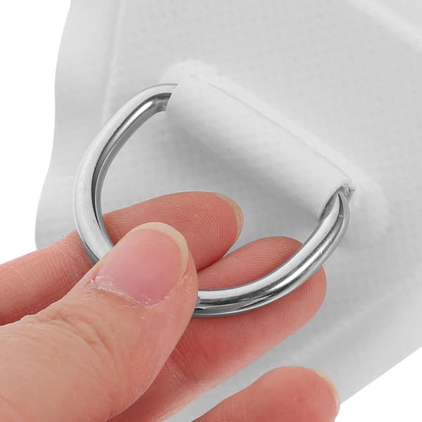 2 stk. kajakk D-formet spenne elastisk tau spenner for kano og oppblåsbare båter PVC-materiale