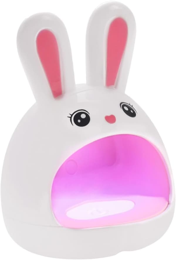 Hurtigtørrende LED Bage Lampe Negle Mini Kanin Lys UV Neglelampe UV Lys