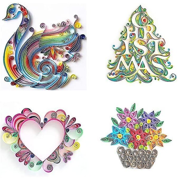 Papir Quilling Sæt 20 stk. Værktøjer DIY Håndværk Kunst Håndværk