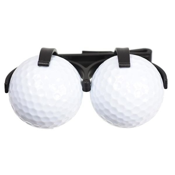Minigolfbollförvaringsväska Midjeväska Behållare Hållare 2 Bollar Golfbollshållare