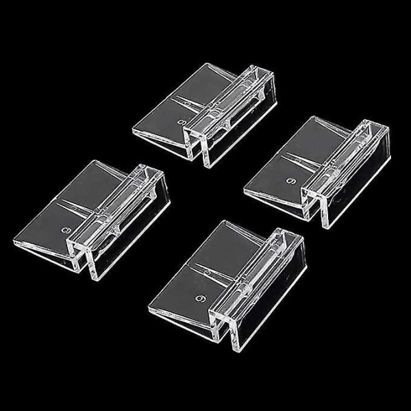 8 stk Akvarium Fish Tank Glass Cover Clips for 6mm Glass