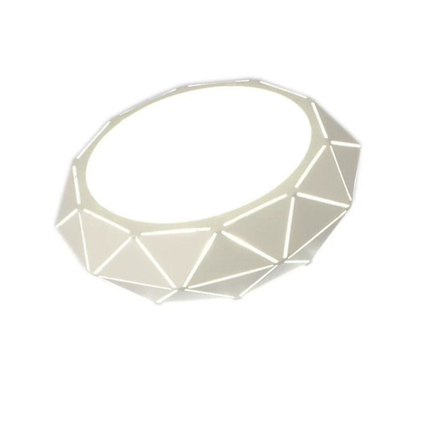 1-lys 23 cm taklampe med LED-pære inkludert, elegant metalldesign