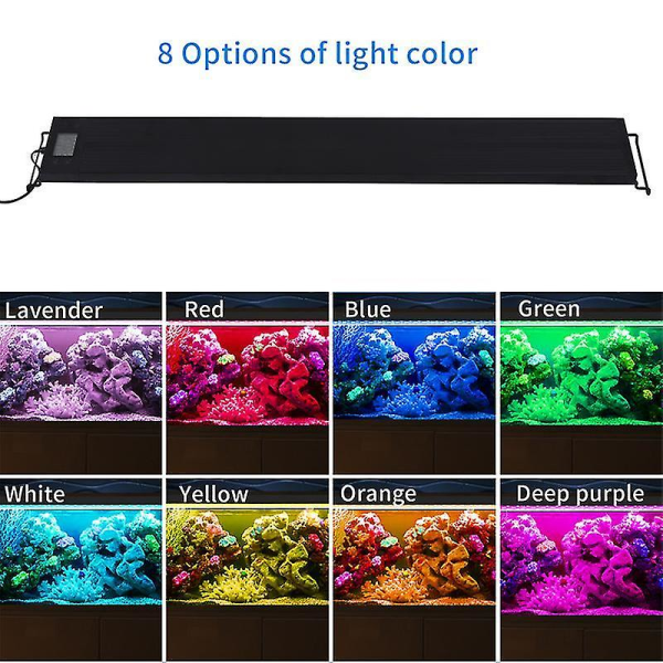60 cm Akvarielampe Vandtæt Fisketank LED-lys