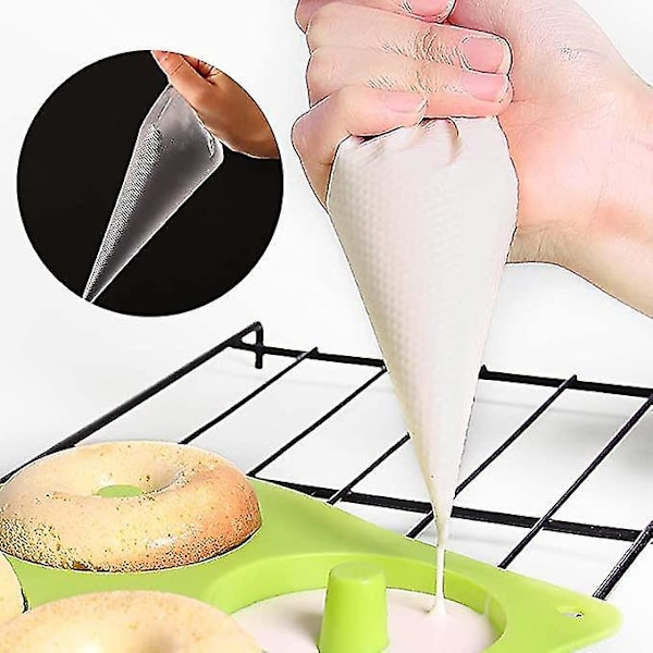 200 st Engångsspritsar 6 st Munstycken Frosting Spritsats