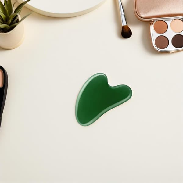 4 stk. Gua Sha-bræt til ansigt, øjne og krop Hjerteformet Gua Sha-værktøj