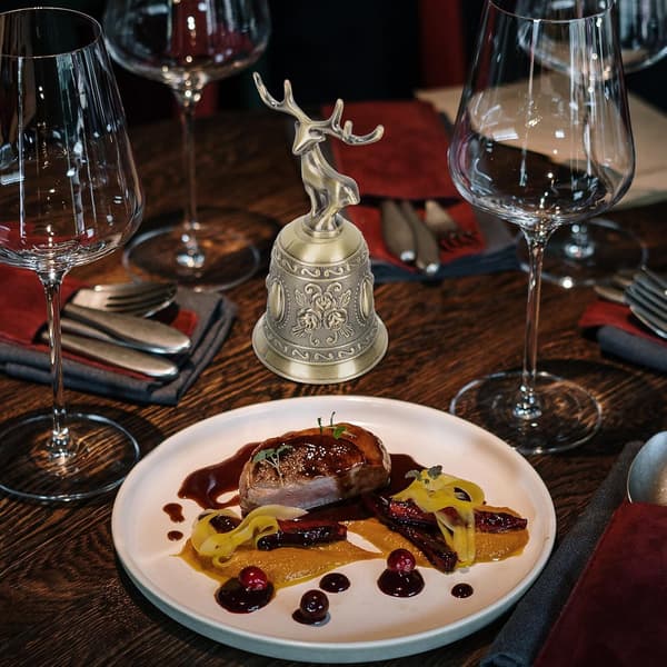 Handklocka för restaurang julbordsdekorationer Klocka för bardisk