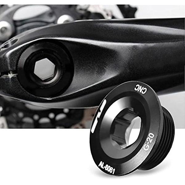 Crankbolt til Mountain og Landevejscykler - Aluminium Legering - Cykelkrankbolt - Kædebladskruer
