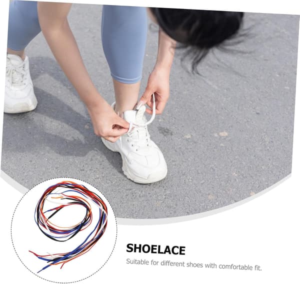 5 par elastiske snørebånd til voksne af holdbare snørebånd til sneakers, problemfri, behagelig pasform, flere farver