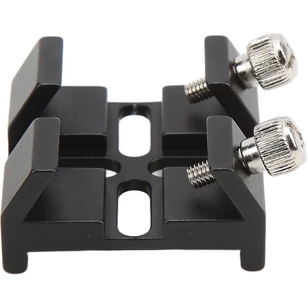 Dovetail Base Teleskopmontering i Aluminiumlegeret (sort) (1 stk)