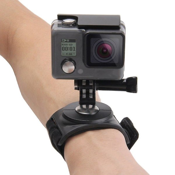 Puluz PU178B Håndledd, Arm og Beinstropper 360 Mount Gopro