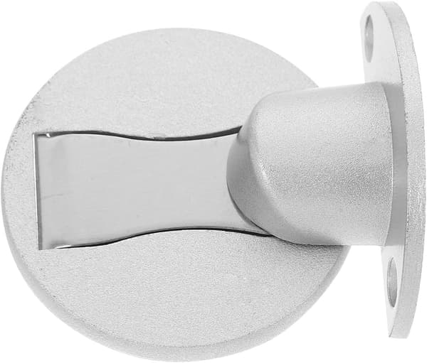 Magnetisk dørstopper i aluminiumslegering for gulvmontering, kraftig usynlig dørholder