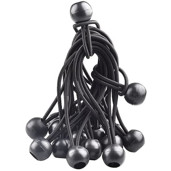 30-pack Bungee-bollar 4 tum Tarp Bungee-snöre för Markis