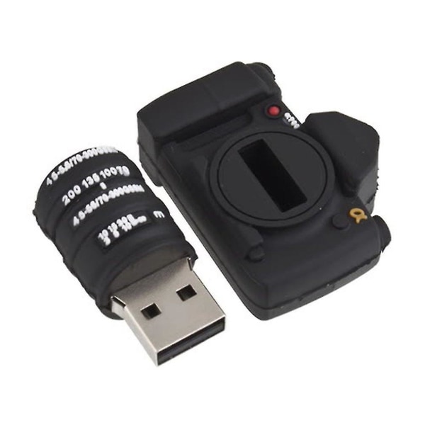 Musta kamera 8GB USB Flash Pen Drive Memory Stick