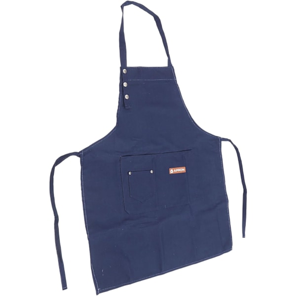 1 st Köksförkläde med Ficka Polyester BBQ Matlagningshaklappar