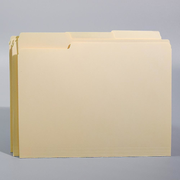 2 Tommers Filmappe, 50 Mapper, Forsterket Rett Klippet Fane, Heavy Duty 2 Tommers Utvidelseslomme, Brev Størrelse, 50 Pakk
