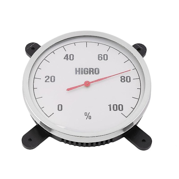 Saunatermometer och hygrometer i rostfritt stål