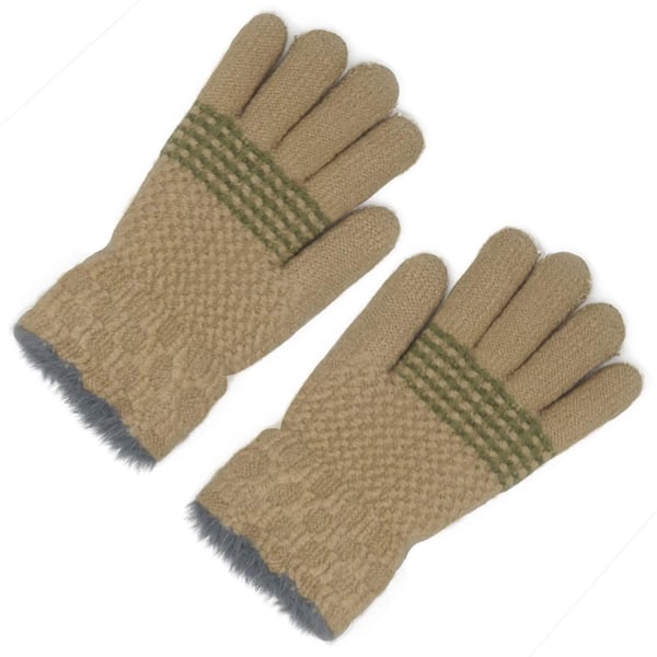 Vinterhandsker-børn Warm Strik Thermal Cable Strikkede Handsker