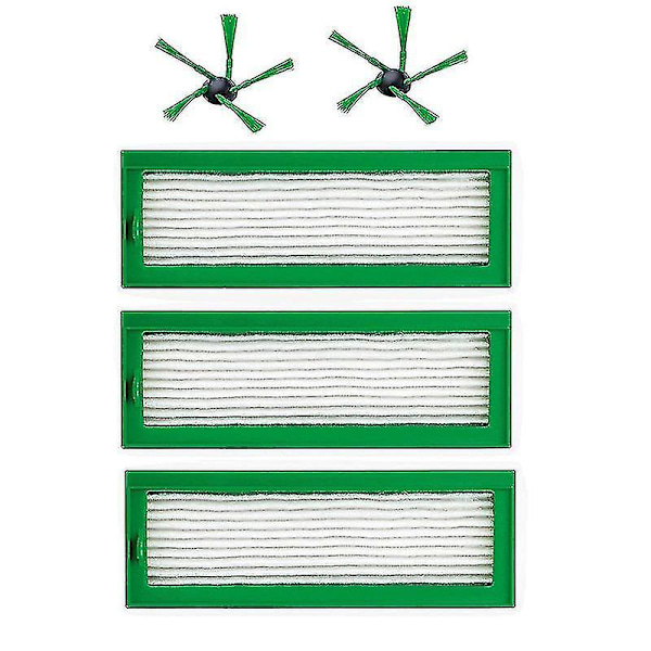 Vorwerk Kobold Vr200 Vr300 HEPA-filtre Sidebørster