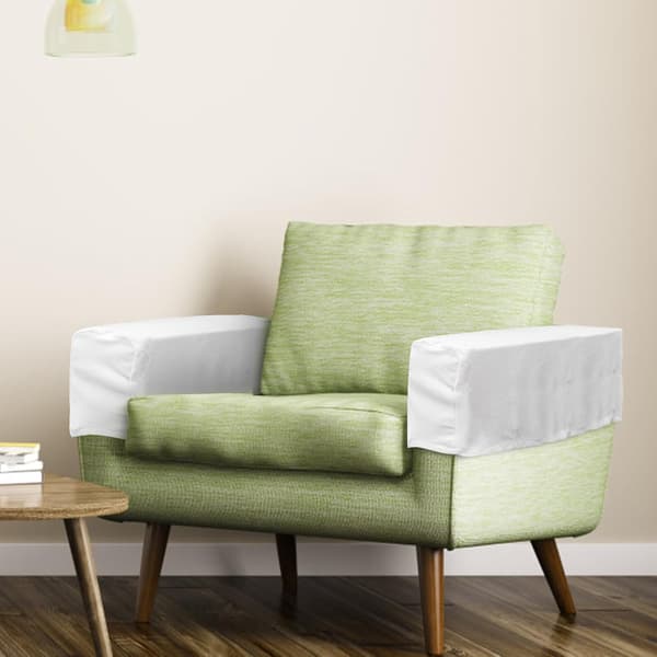 2 stk. sofaputeovertrekk 21,7 x 9,7 x 5,7 tommer, elastisk plysj fløyelsstoff, sofaputebeskyttere, sofaputeovertrekk