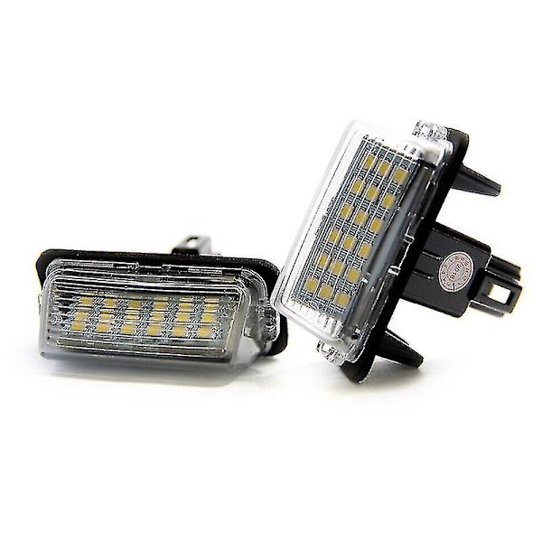 1 Par Baglygte til Nummerplade Bagpå Bil LED 12V Passer til Toyota GR Yaris Corolla E210 Touring Sports Yaris Xp21 2022 2021 2020 Ty-yuhao