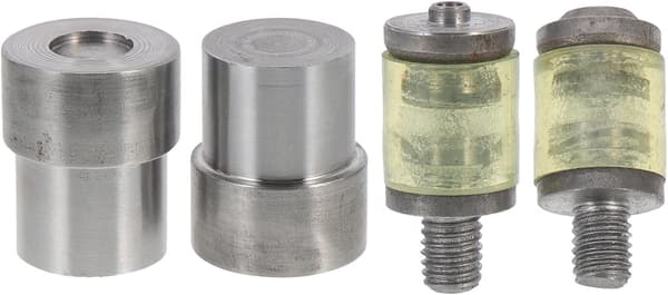 Handpressmaskin T3 Tryckknappsfixeringsform Liten Stålpressform