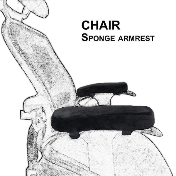 Stol Armleneputer Soft Memory Foam Albuepute Støtte