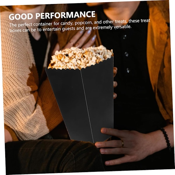Popcorn-rasiat paperia 24 kpl Elokuva Popcorn-astiat Välipala Lahjarasiat Juhlatarvikkeet