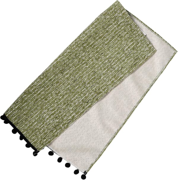Grøn Sofabetræk Møbelbeskytter Vintage Stil Chenille Silikone Materiale
