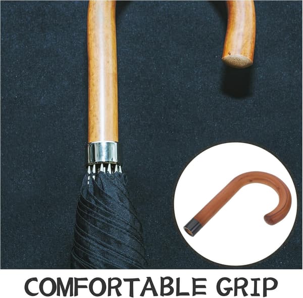 Erstatningshåndtak til paraply - Solid grep for sammenleggbare paraplyer -