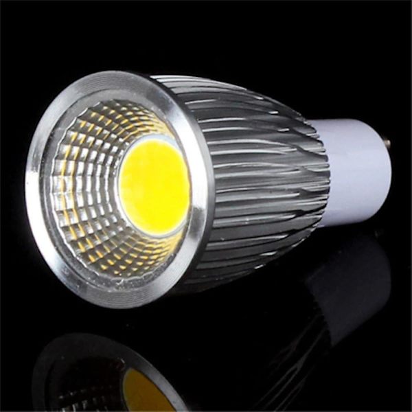 5 stk. 5W LED Spotlight Gu10 Gu5.3 E26 E27 Mr16 Cob Hvid