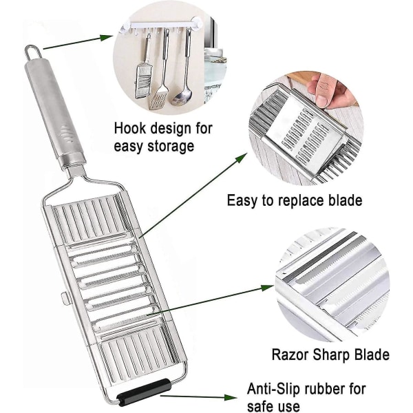 Grønnsaks Slicer Grater Cutter Shredder |