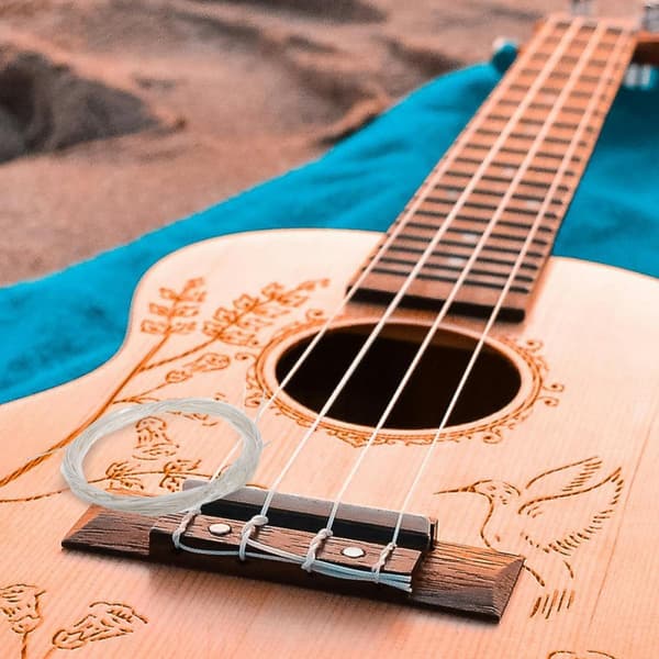 2 uppsättningar nylonsträngar klassisk akustisk elgitarr ersättning underhåll silverpläterad pålitlig