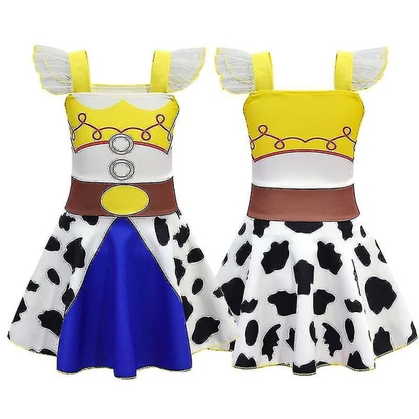 Børn pige legetøj Jessie kostume kortærmet outfit 2-3 Years