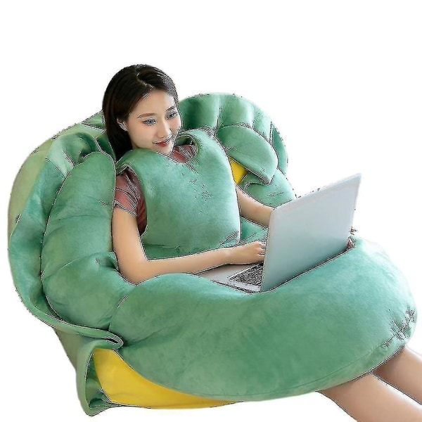 Bärbar Sköldpadds-Kudde Vuxen - Jätte Sköldpaddsdräkt Rolig Klä upp sig Vägd Sköldpadds-Plush, Stor Sköldpadds-Kroppskudde_fs green*60cm