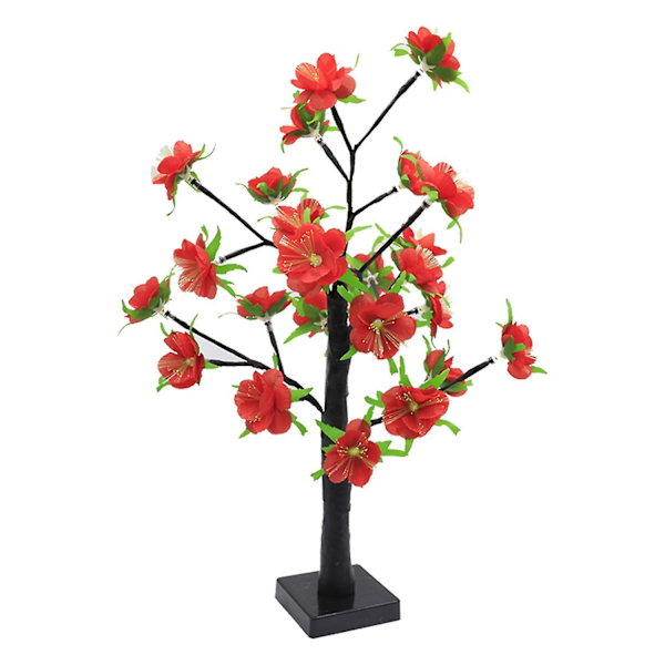 Lysende blomster LED-trelys for jul og bryllup