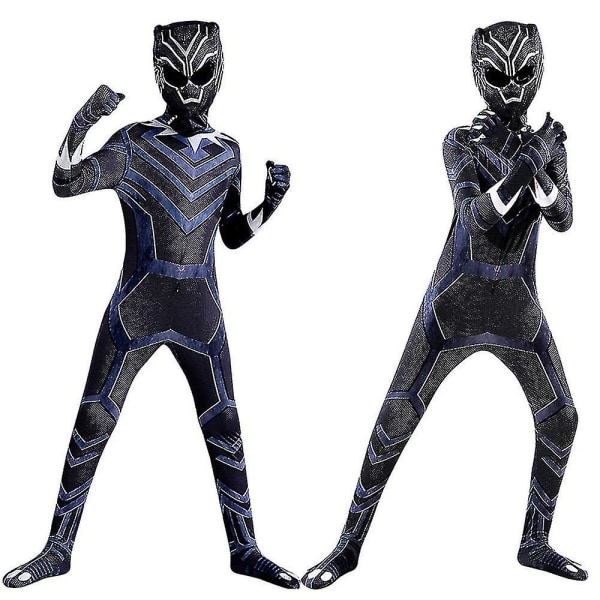 Pantteri-asu Lapsille Pojat Super Sankari Hieno Ylös Hyppyasu Esitys Bodysuit G 8-9 Years
